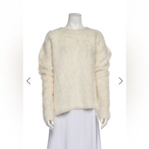 Toteme Alpaca Crew Neck Sweater, XS